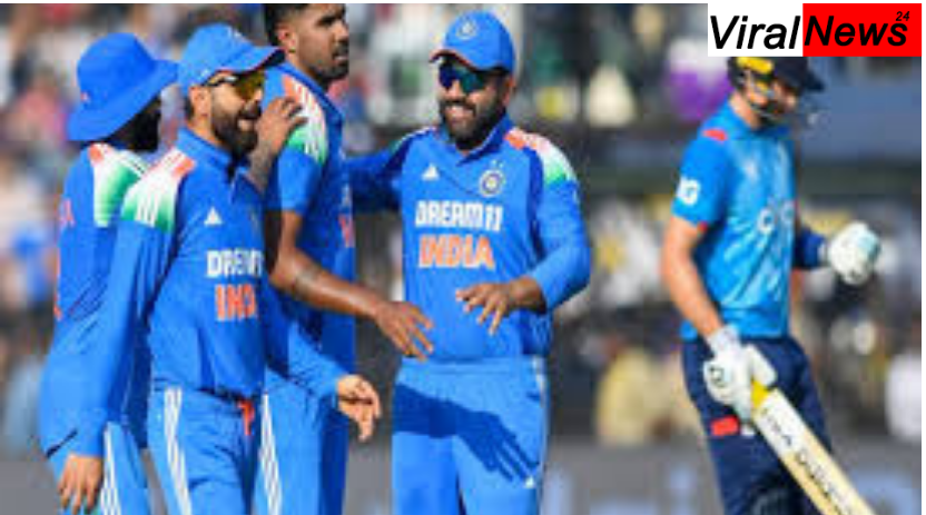 भारत ने दूसरे वनडे में इंग्लैंड को 4 विकेट से मात दी, रोहित के शतक के सामने इंग्लिश टीम कमजोर पड़ी
