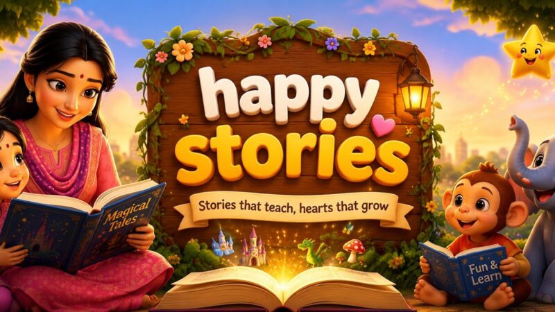 Happy Stories 4 Ur Soul: बच्चों के लिए मनोरंजन, शिक्षा और संस्कारों का अनूठा संसार